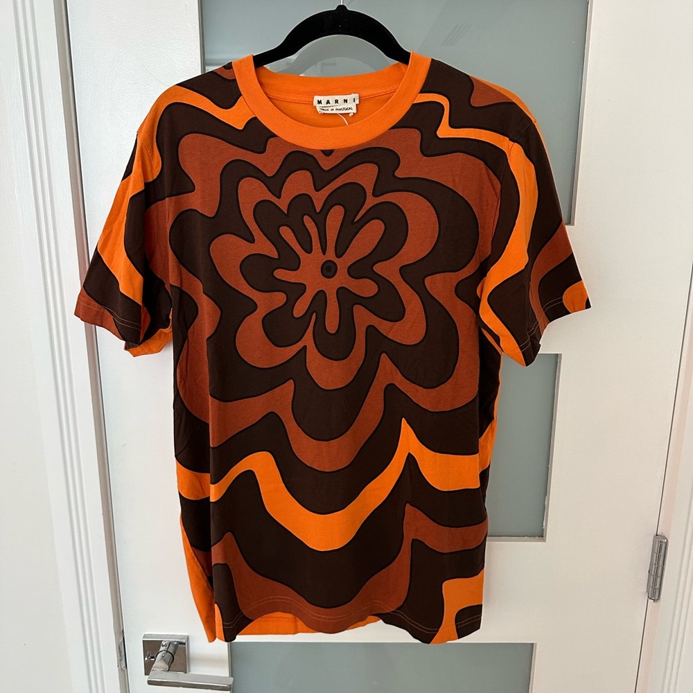 Marni Flower Print T-Shirt